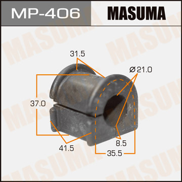 ЗАПЧАСТИ Втулка стабилизатора Masuma MP-406