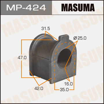 ЗАПЧАСТИ Втулка стабилизатора Masuma MP-424