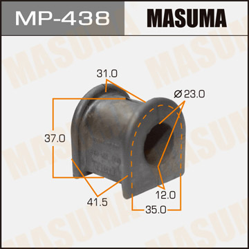 ЗАПЧАСТИ Втулка стабилизатора Masuma MP-438