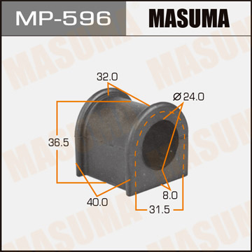 ЗАПЧАСТИ Втулка стабилизатора Masuma MP-596