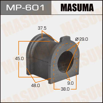 ЗАПЧАСТИ Втулка стабилизатора Masuma MP-601
