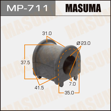 ЗАПЧАСТИ Втулка стабилизатора Masuma MP-711