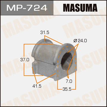 ЗАПЧАСТИ Втулка стабилизатора Masuma MP-724