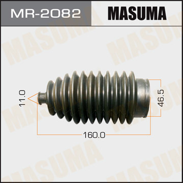 ЗАПЧАСТИ MR-2082 Пыльник рейки MASUMA