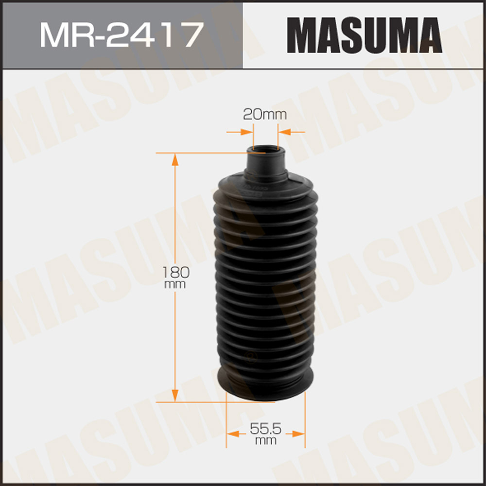 ЗАПЧАСТИ Пыльник рейки Masuma MR-2417