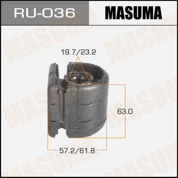 ЗАПЧАСТИ Сайлентблок Bluberd Masuma RU-036