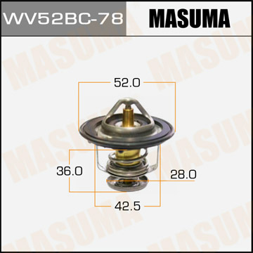 ЗАПЧАСТИ Термостат Masuma WV52BC-78