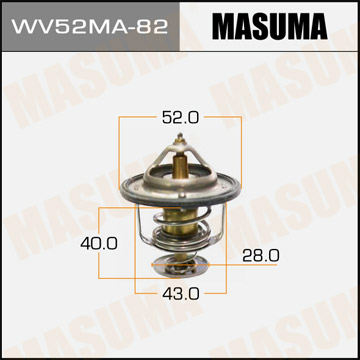 ЗАПЧАСТИ Термостат Masuma, WV52MA-82