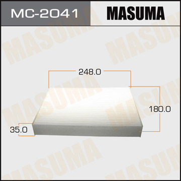 ФИЛЬТРЫ Фильтр салонный MASUMA MC-2041