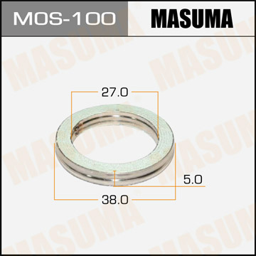ЗАПЧАСТИ Кольцо уплотнительное глушителя Masuma MOS-100