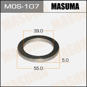ЗАПЧАСТИ Кольцо уплотнительное глушителя Masuma MOS-107