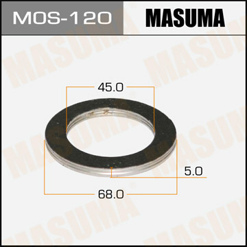 ЗАПЧАСТИ Кольцо уплотнительное глушителя Masuma MOS-120