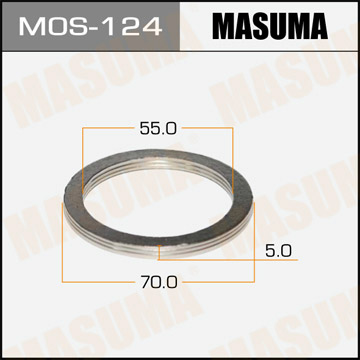 ЗАПЧАСТИ Кольцо уплотнительное глушителя Masuma MOS-124