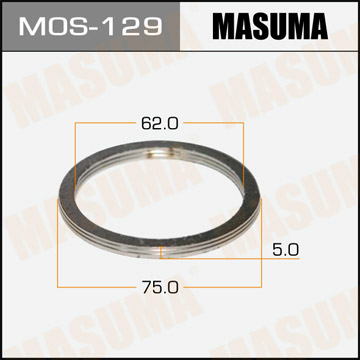 ЗАПЧАСТИ Кольцо уплотнительное глушителя Masuma MOS-129