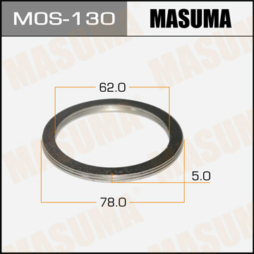 ЗАПЧАСТИ Кольцо уплотнительное глушителя Masuma MOS-130