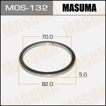 ЗАПЧАСТИ Кольцо уплотнительное глушителя Masuma MOS-132