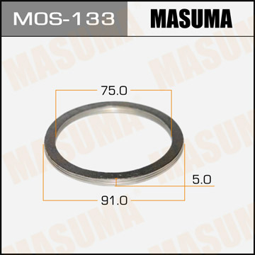ЗАПЧАСТИ Кольцо уплотнительное глушителя Masuma MOS-133