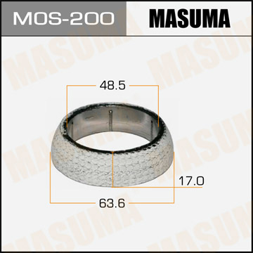 ЗАПЧАСТИ Кольцо уплотнительное глушителя Masuma MOS-200