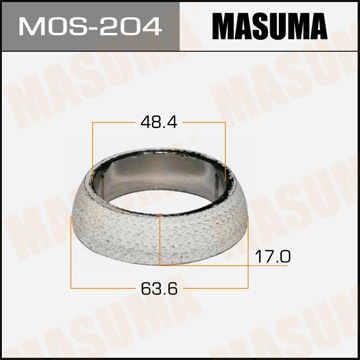ЗАПЧАСТИ Кольцо уплотнительное глушителя Masuma MOS-204