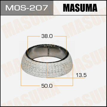 ЗАПЧАСТИ Кольцо уплотнительное глушителя Masuma MOS-207