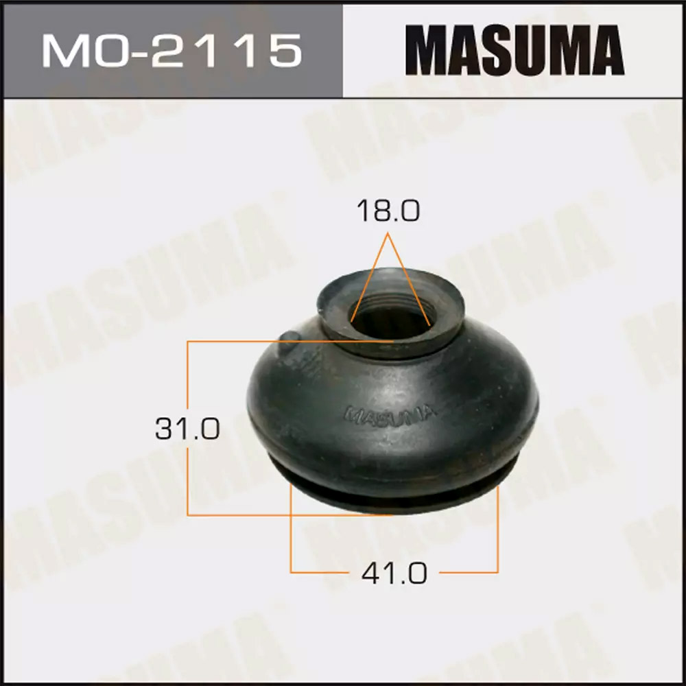 ЗАПЧАСТИ Пыльник шаровой опоры MASUMA MO-2115