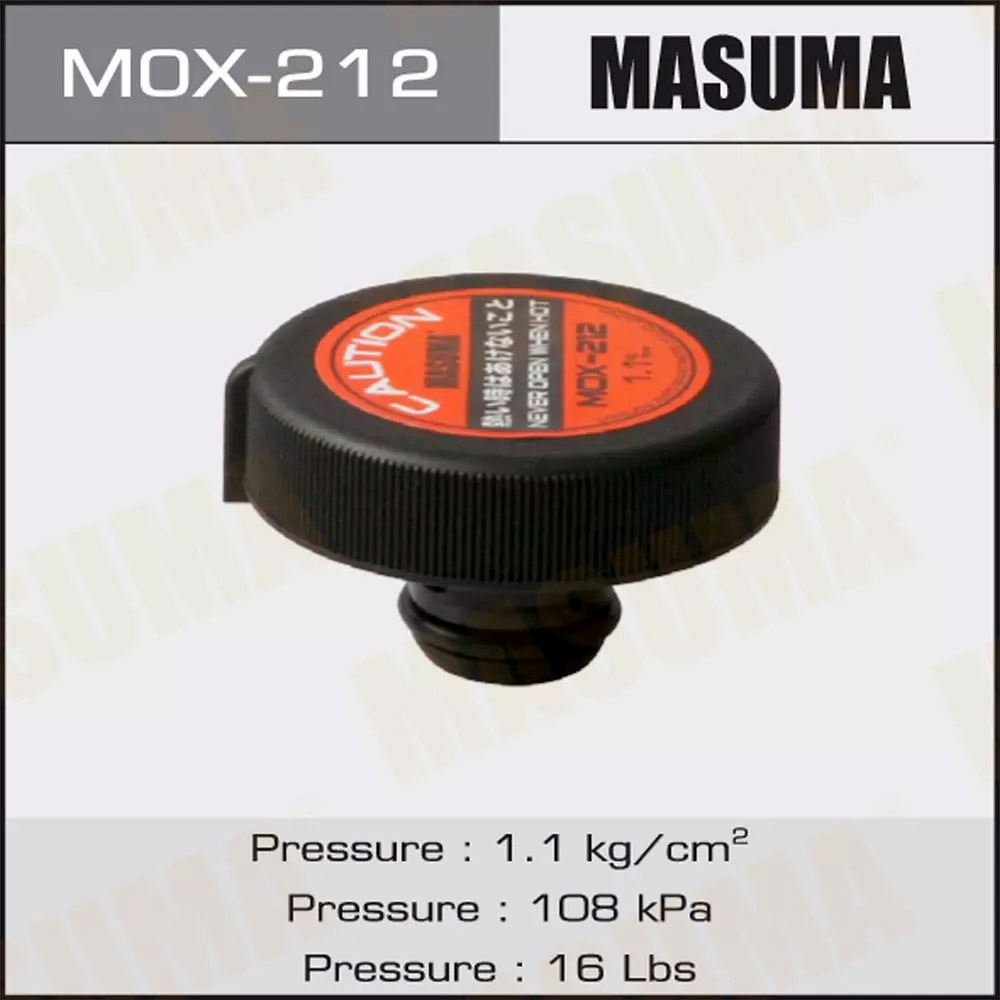 ЗАПЧАСТИ Крышка разширительного бачка Masuma MOX-212