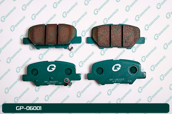 Колодки Колодки тормозные дисковые G-Brake GP-06001