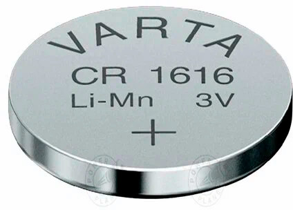 ЛАМПЫ / АВТОЭЛЕКТРИКА Батарейка VARTA CR1616 3V