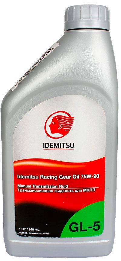 АВТОМАСЛА Масло трансмиссионное Idemitsu Racing Gear Oil 75W90 946мл