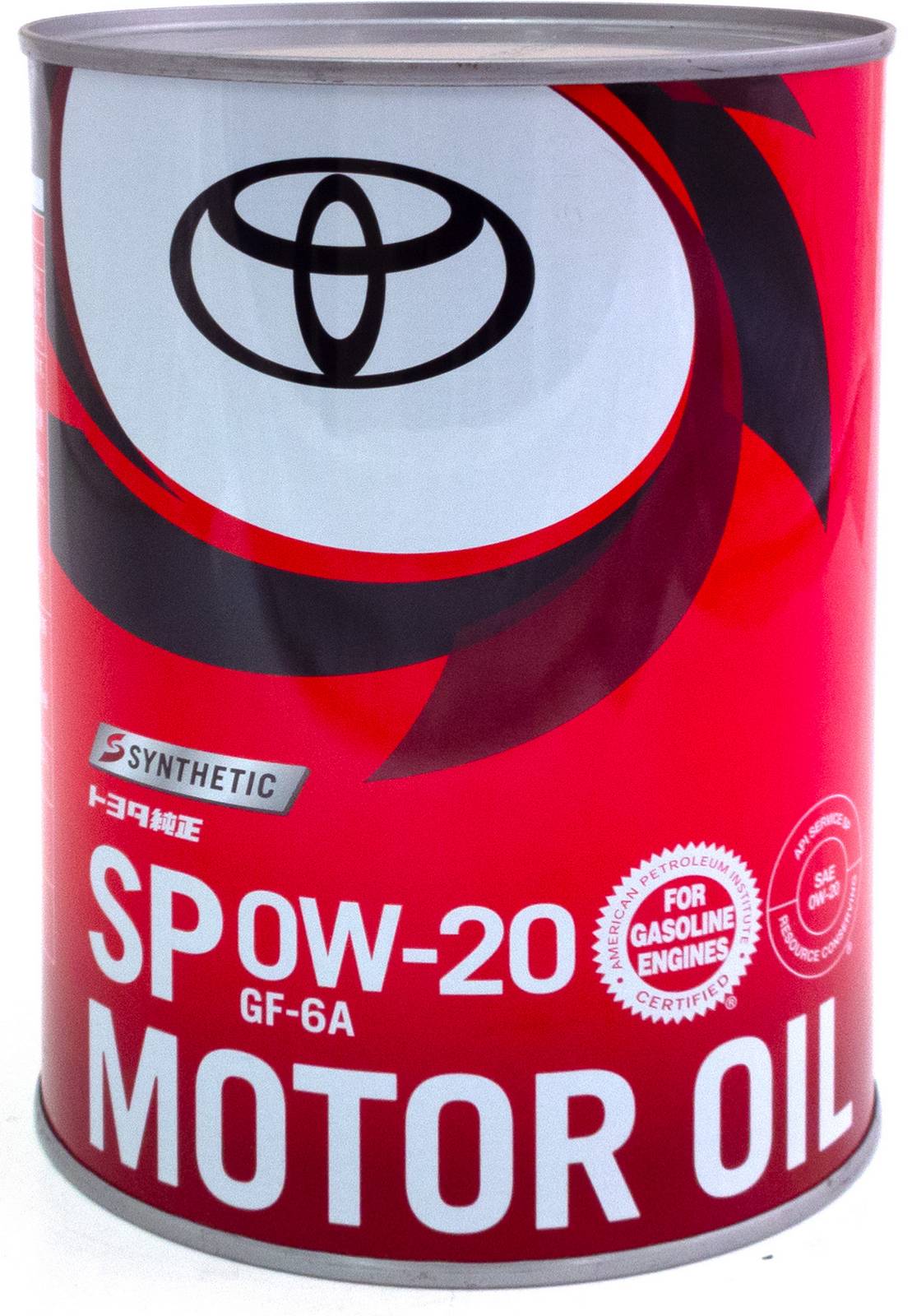 АВТОМАСЛА Моторное масло Toyota Motor Oil SP GF-6 0W-20 1л