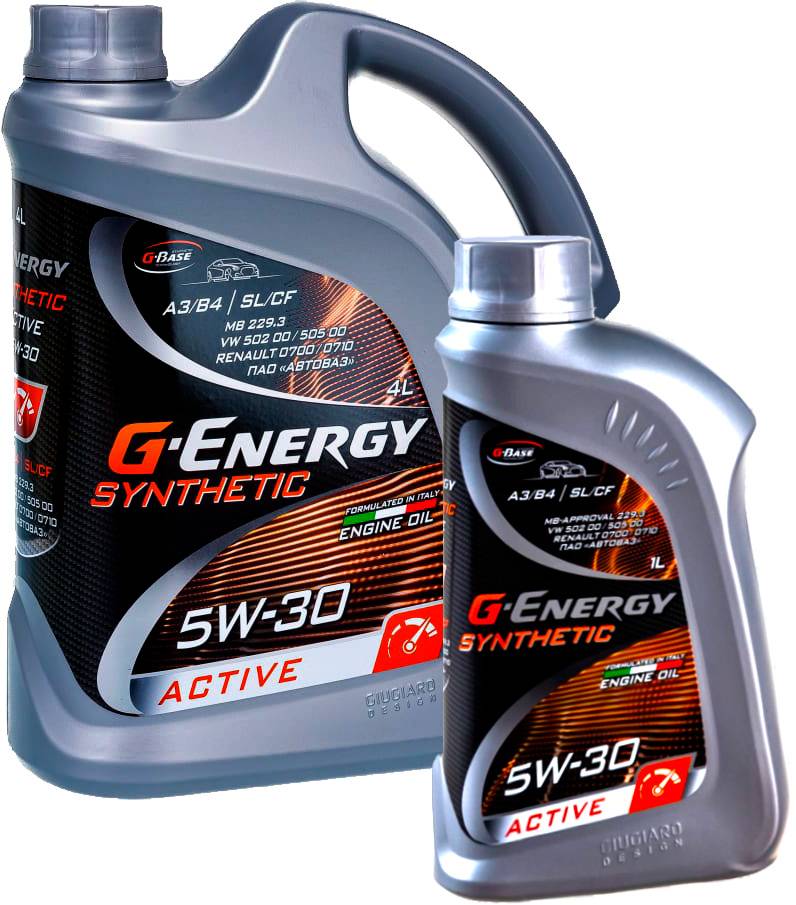 АВТОМАСЛА Моторное масло G-Energy Synthetic Active 5W30 синтетика АКЦИЯ 5л.