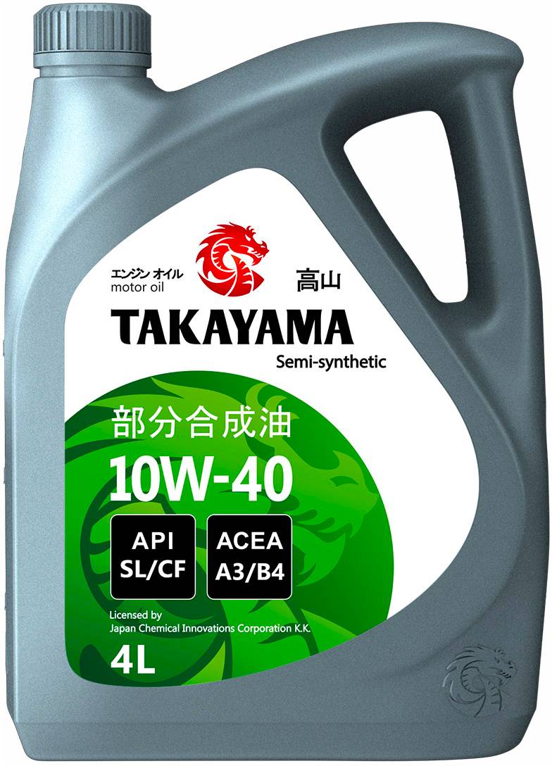 АВТОМАСЛА Моторное масло Takayama SL/CF 10W40 4л.