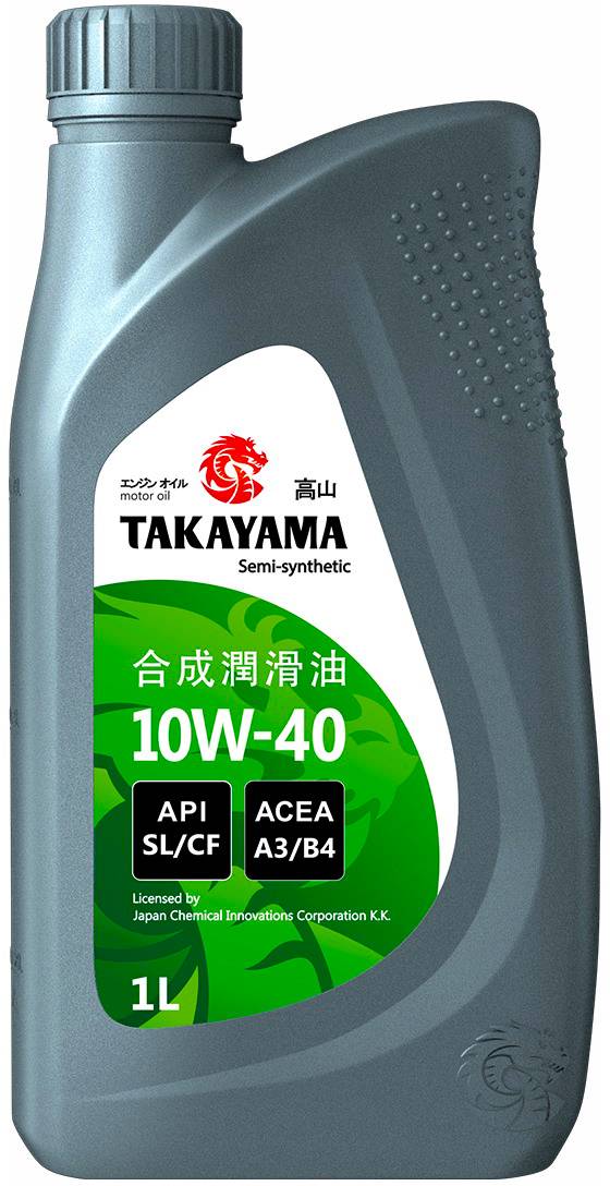 АВТОМАСЛА Моторное масло Takayama SL/CF 10W40 1л.