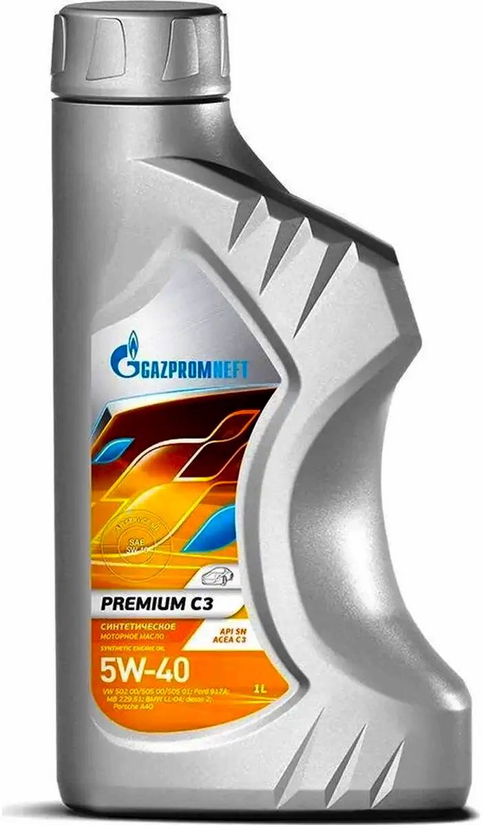 АВТОМАСЛА Моторное масло GAZPROMNEFT Premium C3 5W40 синтетика 1л