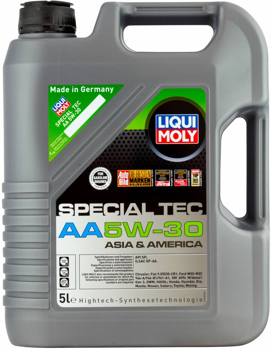 АВТОМАСЛА Моторное масло НС-синтетическое Liqui Moly Special Tec AA 5W-30 5л