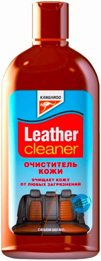 Присадки / Автохимия КЕНГУРУ Очиститель кожи Leather Cleaner, 300мл