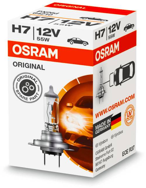 ЛАМПЫ / АВТОЭЛЕКТРИКА Osram лампа H7 12V 55W PX26d ORIGINAL LINE