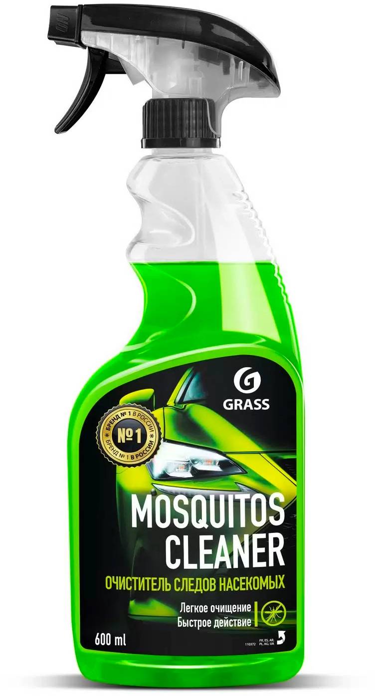 Присадки / Автохимия Средство для удаления следов насекомых Grass Mosquitos Cleaner 600 мл