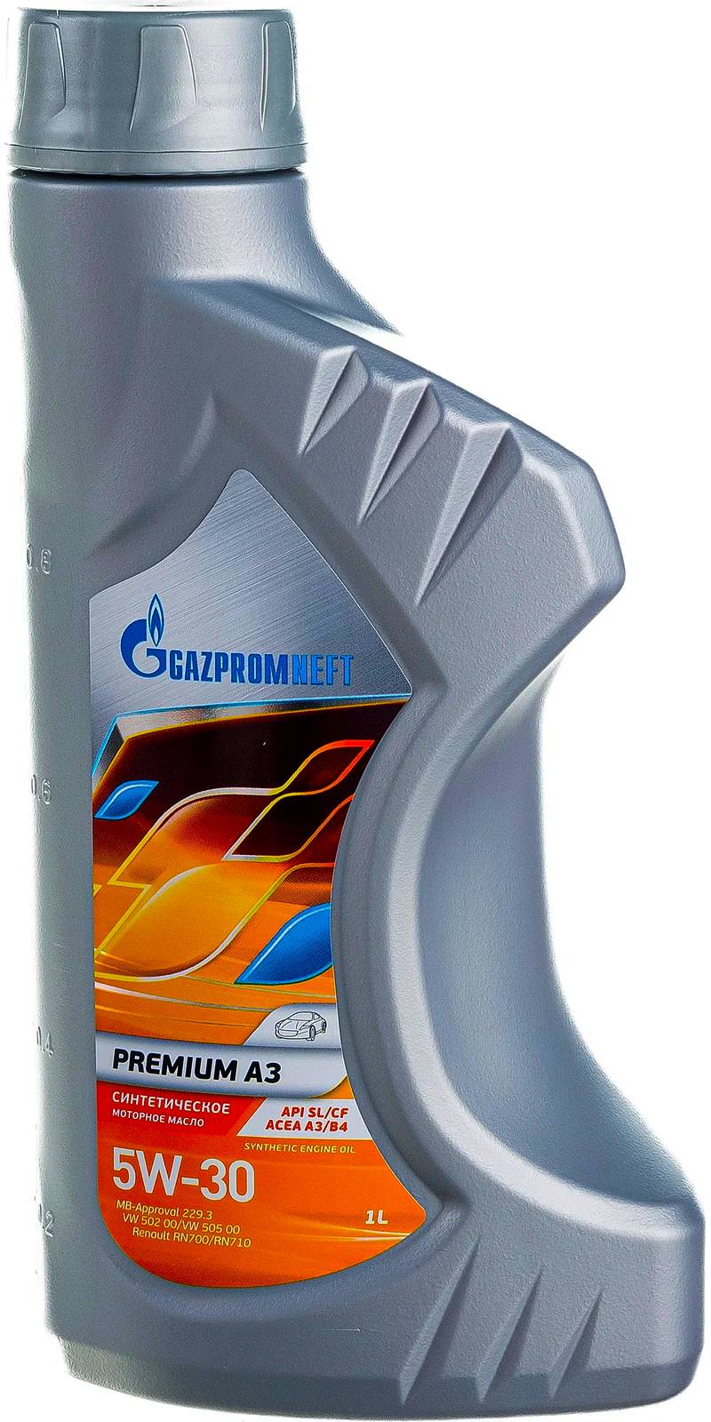 АВТОМАСЛА Моторное масло GAZPROMNEFT Premium A3 5W30 синтетика 1л