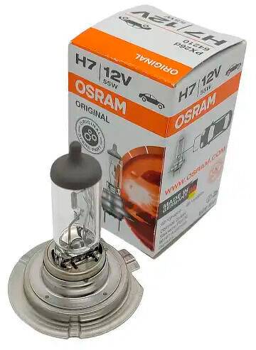 ЛАМПЫ / АВТОЭЛЕКТРИКА Лампа автомобильная Osram H7 12V-55W