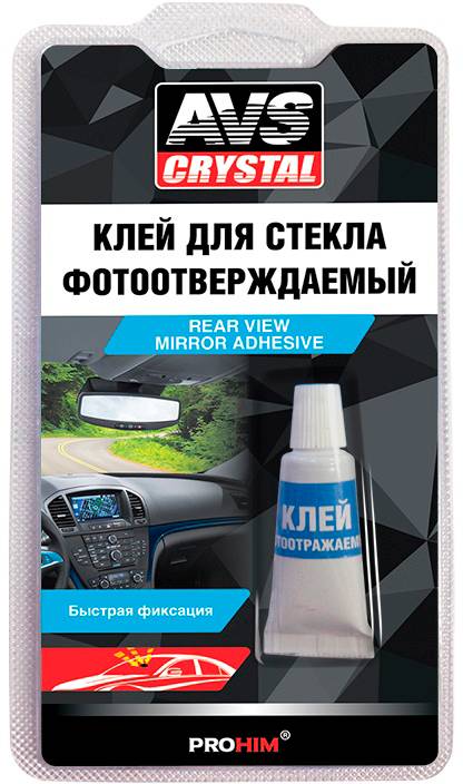 Присадки / Автохимия Клей для зеркал заднего вида AVS AVK-135