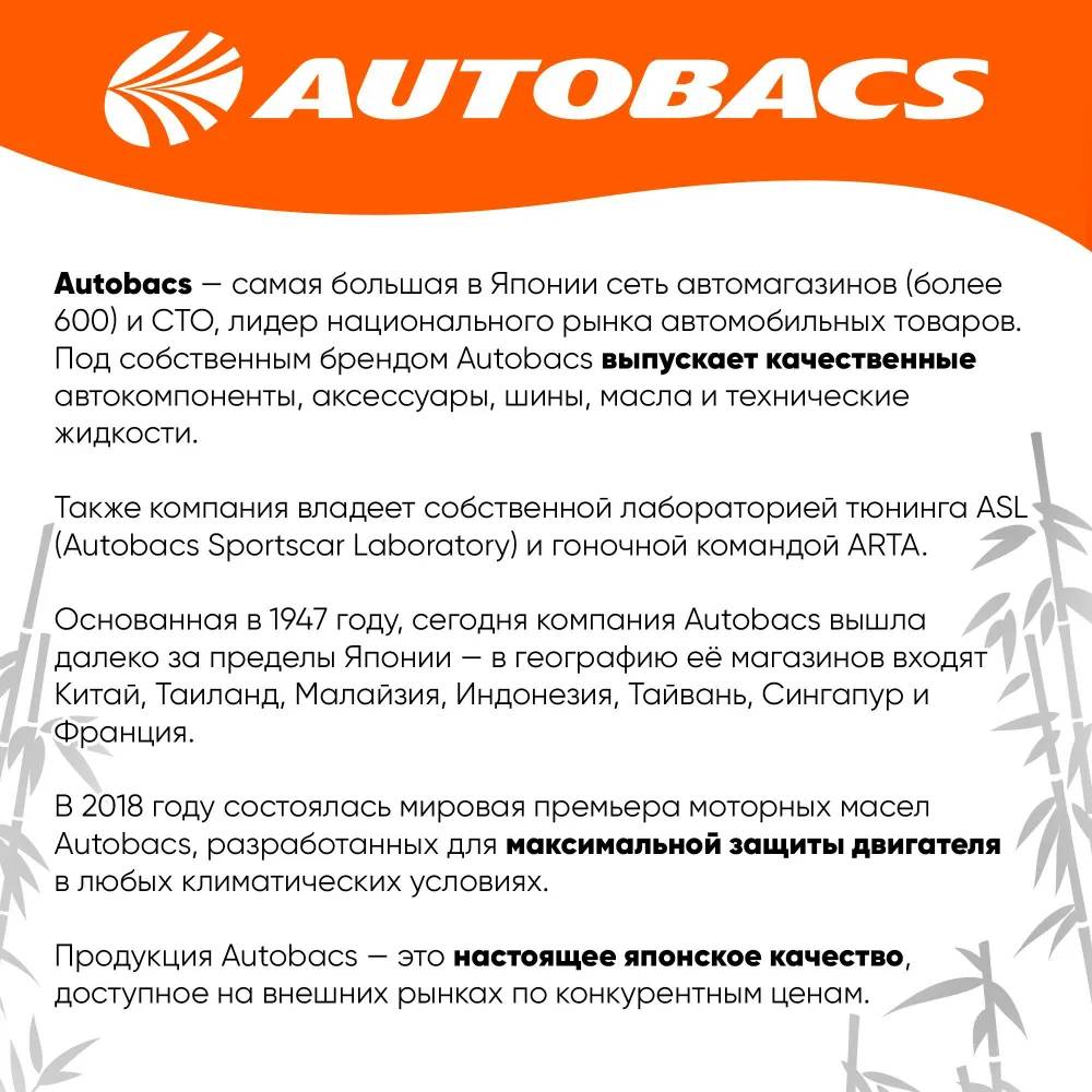 АВТОМАСЛА Моторное масло AUTOBACS ENGINE OIL FS 5W40 SP/CF на розлив