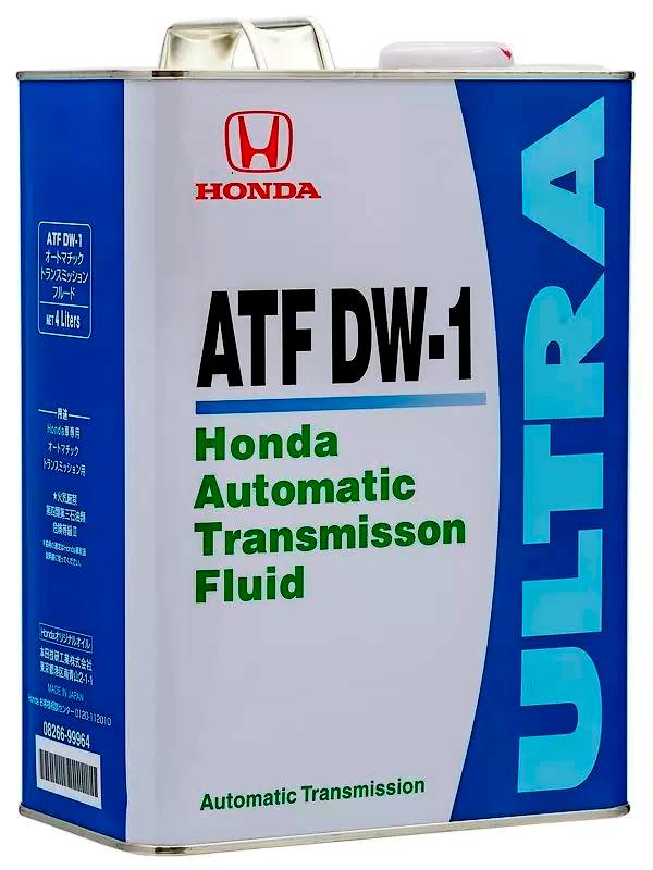АВТОМАСЛА Масло трансмиссионное Honda Ultra ATF DW-1 4л