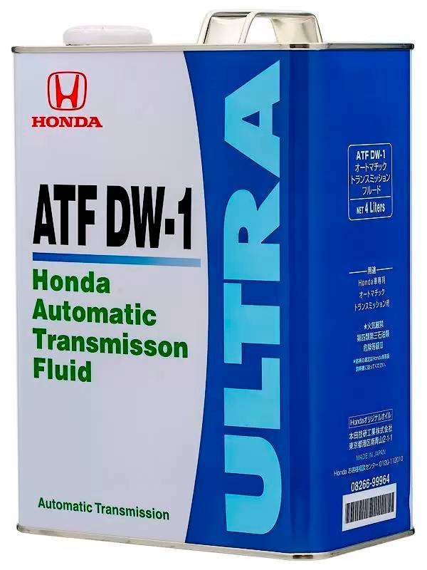 АВТОМАСЛА Масло трансмиссионное Honda Ultra ATF DW-1 4л