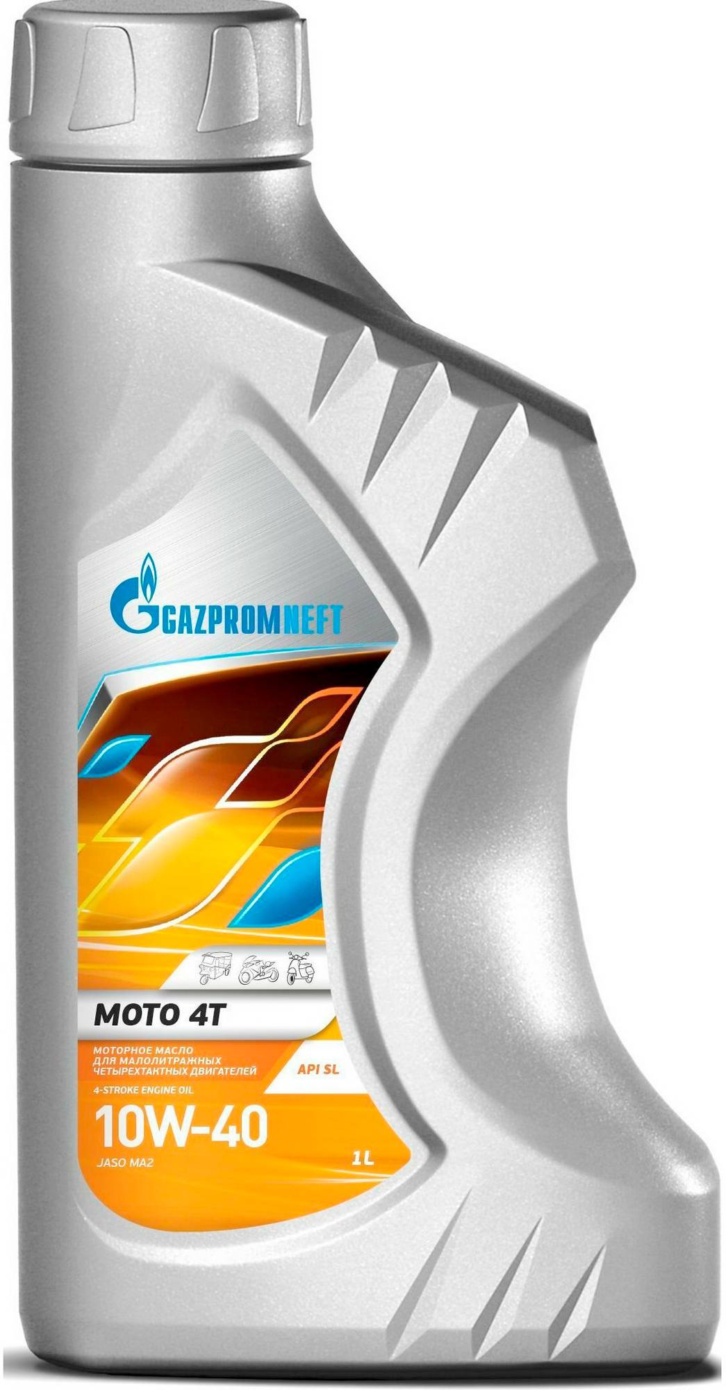 АВТОМАСЛА Моторное масло Gazpromneft Moto 4T 10W-40 1л