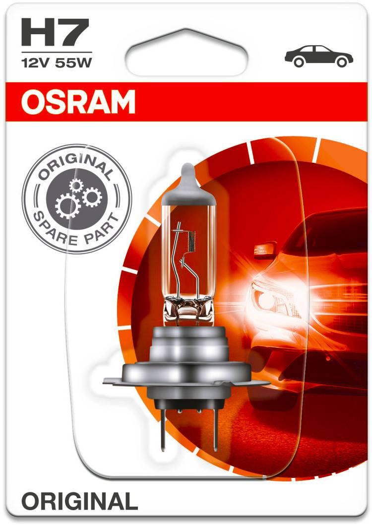 ЛАМПЫ / АВТОЭЛЕКТРИКА Лампа автомобильная Osram H7 12V-55W