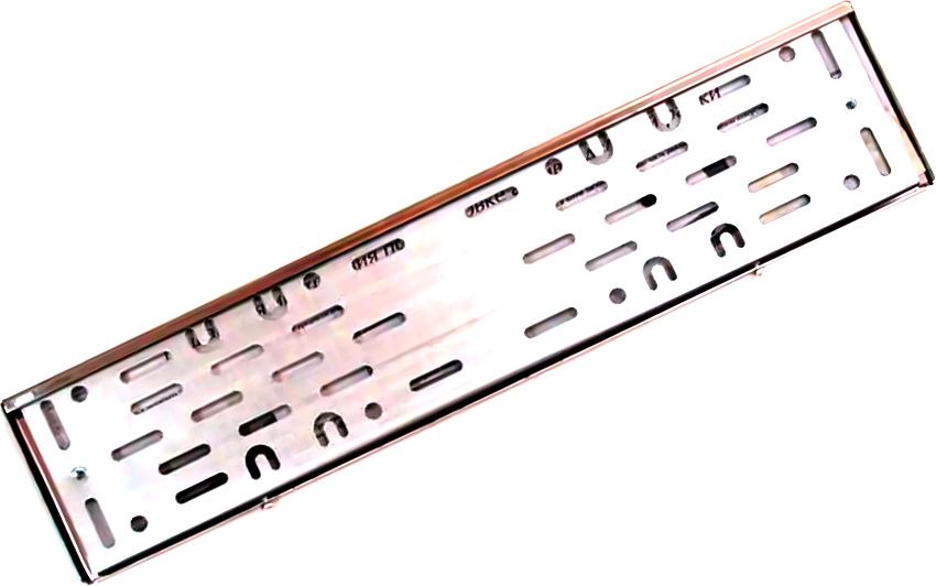 Аксессуары Рамка хром АНТИВАНДАЛ TORINO