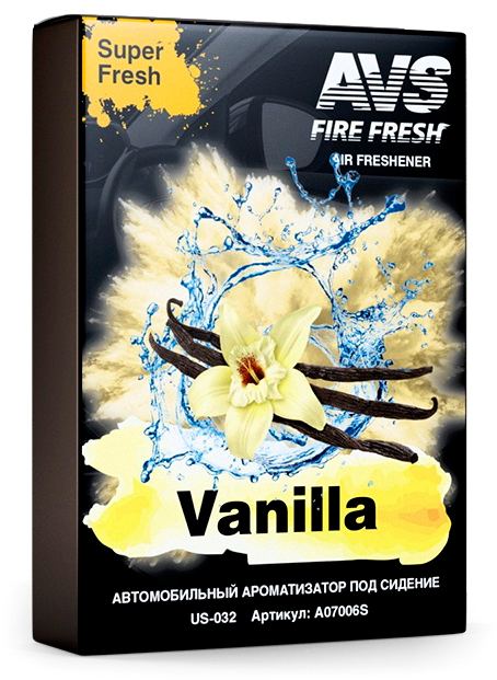 АРОМАТИЗАТОРЫ Ароматизатор Super Fresh AVS US-001 Ваниль