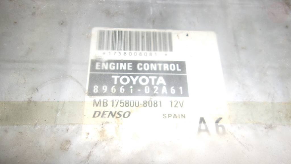 89661-02A61 БЛОК УПР.ДВС Toyota Corolla
